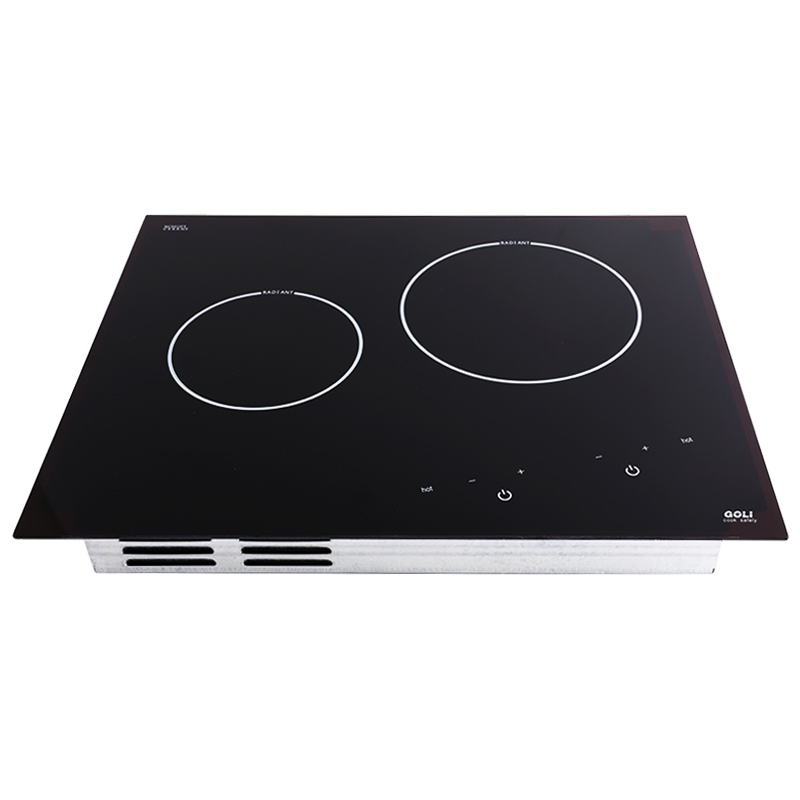 2-Burner radiant cooker